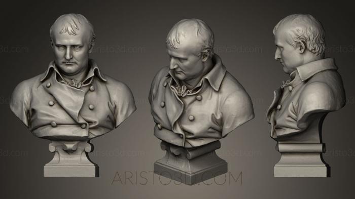 Busts and bas-reliefs of famous people (BUSTC_0451) 3D model for CNC machine